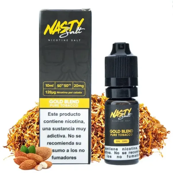 [Sales] Nasty Salt Gold Blend Pure Tobacco 10ml