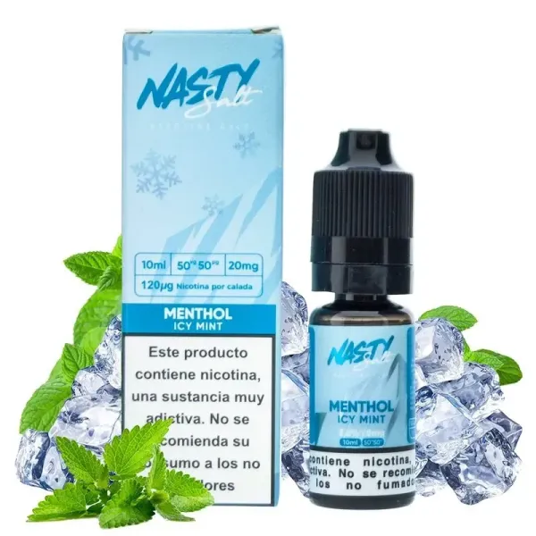 Sales de Nicotina Nasty Salt Menthol Icy Mint 10ml