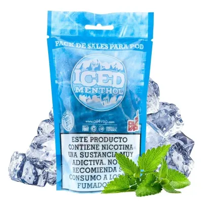 [Sales] ICED MENTHOL (Pack de sales) 23ml - OIL4VAP