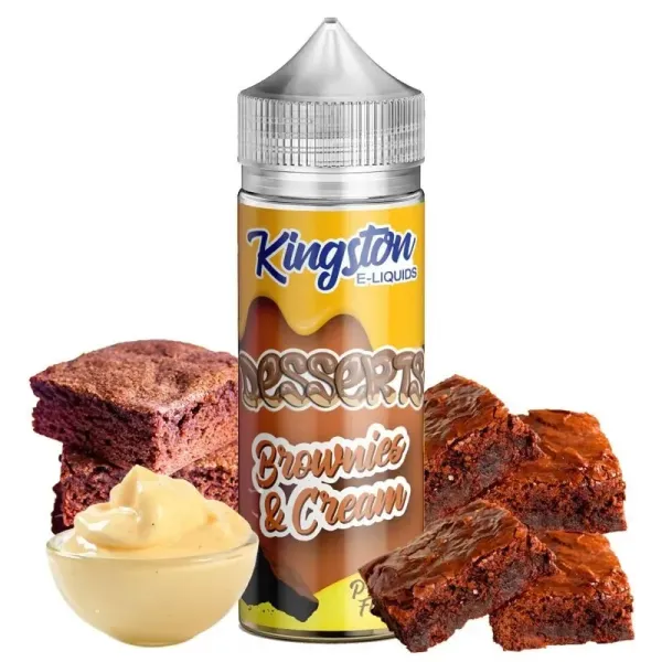 Kingston E-liquids Brownies and Cream 100ml