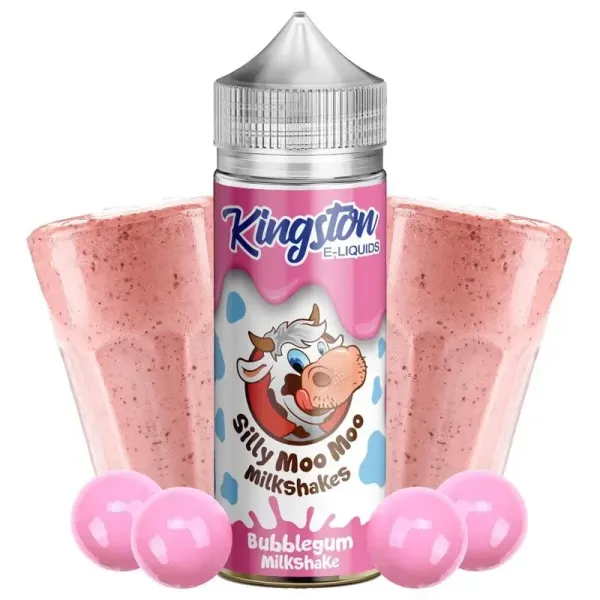 Bubblegum Milkshake 100ml - Kingston E-liquids