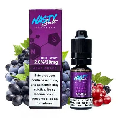 [Sales] Asap Grape 10ml - Nasty Salt