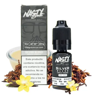 Sales de Nicotina Nasty Salt Silver Blend 10ml