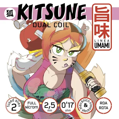 Bacterio Coils Umami Kitsune 0.17Ohms Full N80