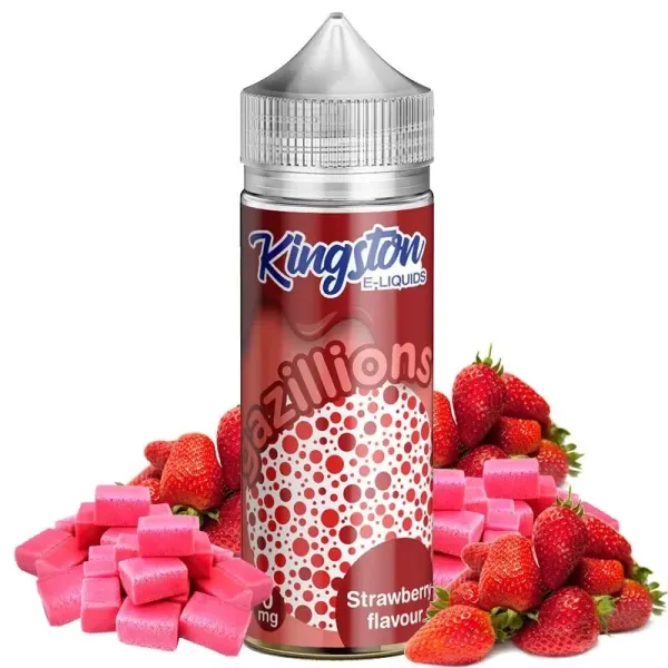 Strawberry Gazillions 100ml - Kingston E-liquids