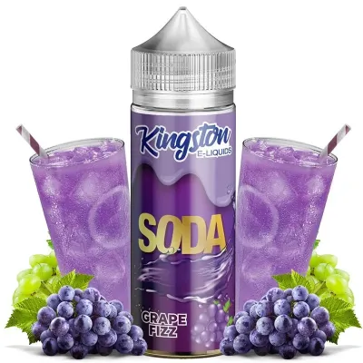 Kingston E-liquids Grape Fizz 100ml