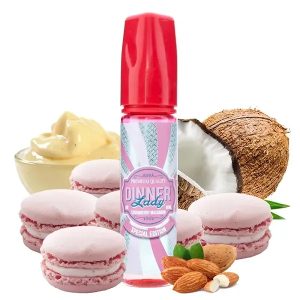 Dinner Lady Strawberry Macaroon 50ml