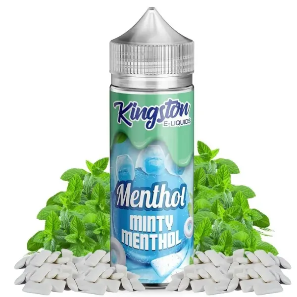 Minty Menthol 100ml - Kingston E-liquids