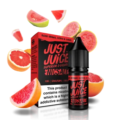 Sales de Nicotina Just Juice Blood Orange Citrus & Guava 10ml