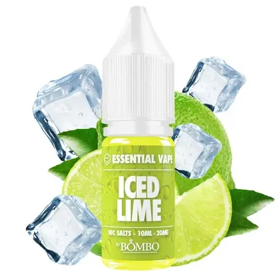 Sales de Nicotina Bombo Essential Vape Iced Lime 10ml