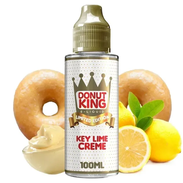 Donut King Limited Edition Key Lime Creme 100ml