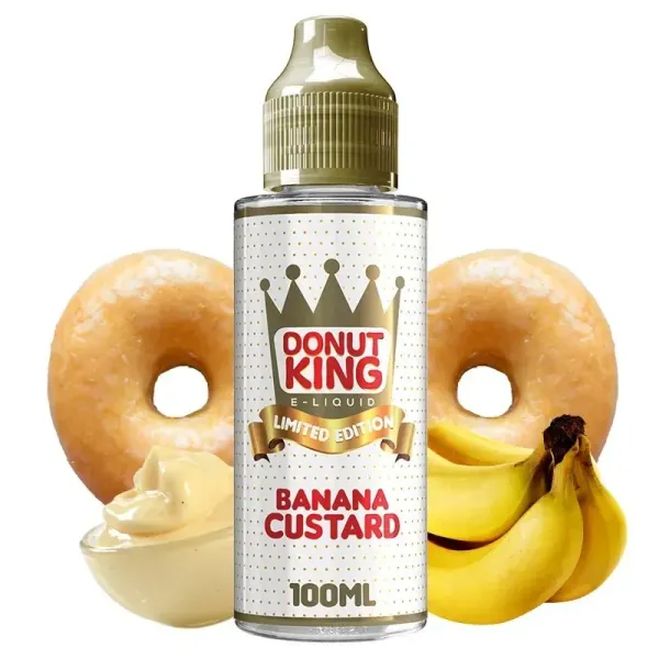 Banana Custard 100ml Limited Edition - Donut King