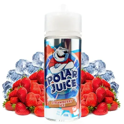 Eliquid sabor Strawberry Ice de la marca Polar Juice formato 100ml