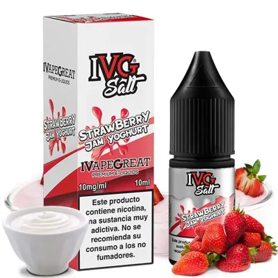 [Sales] Strawberry Jam Yoghurt 10ml - IVG Salt