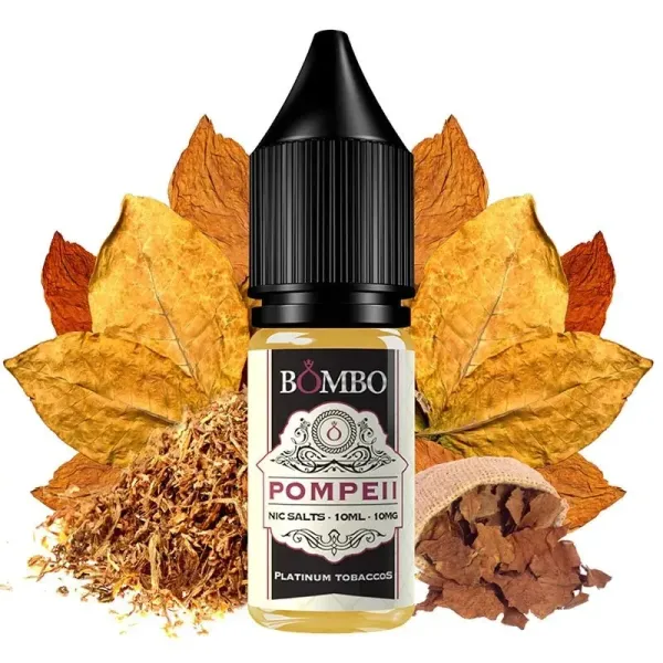 Sales de Nicotina Bombo Platinum Tobaccos Pompeii 10ml