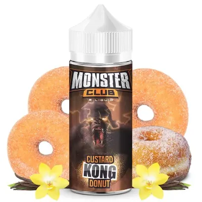 Custard Kong Donut 100ml - Monster Club