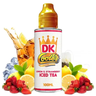 DK Cooler Lemon & Strawberry Iced Tea 100ml