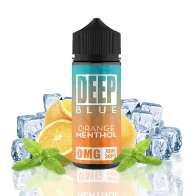 Orange Menthol 100ml - Deep Blue