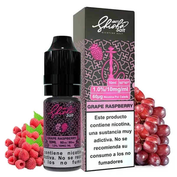 [Sales] Nasty Juice Shisha Salt Grape Raspberry 10ml