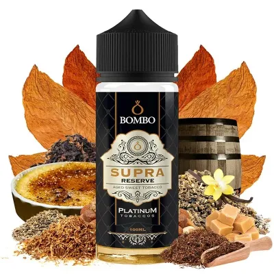 Supra Reserve 100ml - Platinum Tobaccos by Bombo