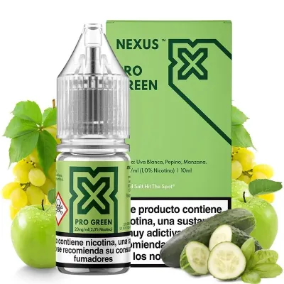 Sales de Nicotina Nexus Pro Green 10ml