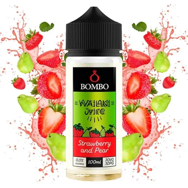 Strawberry and Pear 100ml - Bombo