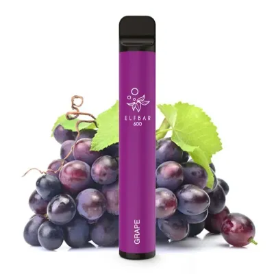Vape Desechable Elf Bar 600 Grape 20MG - Elf Bar