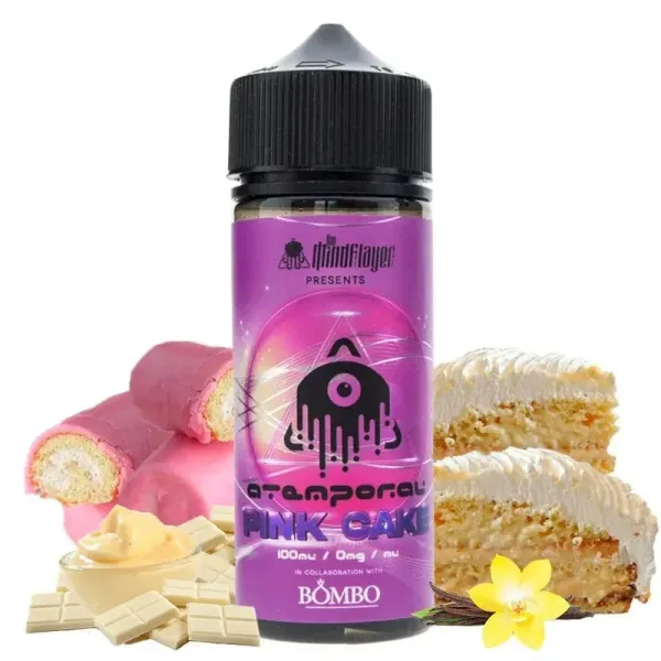 The Mind Flayer & Bombo Atemporal Pink Cake 100ml