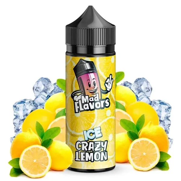 Ice Crazy Lemon 100ml - Mad Flavors by Mad Alchemist