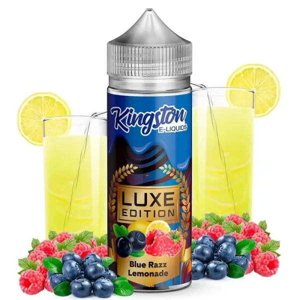 Blue Razz Lemonade 100ml - Kingston E-liquids