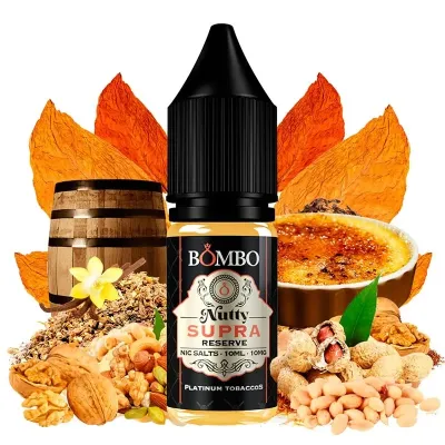[Sales] Nutty Supra Reserve 10ml - Bombo Platinum Tobaccos