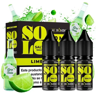 [Sales] Lime Soda 3x10ml - Solo Salts by Bombo