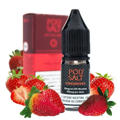 Sales de Nicotina Pod Salt Strawberry 10ml