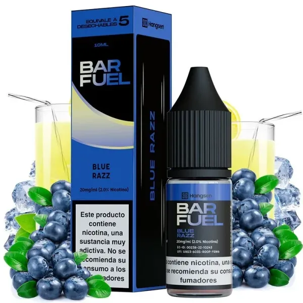 [Sales] Blue Razz 10ml 20mg - Bar Fuel by Hangsen