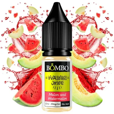 Sales de Nicotina Bombo Wailani Melon Watermelon 10ml