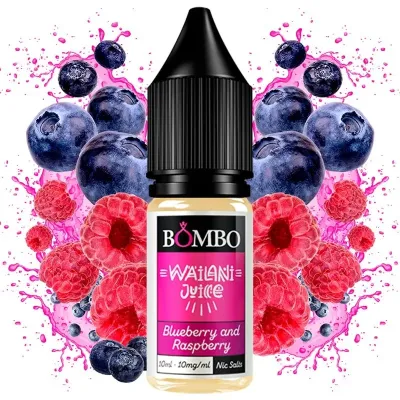 Sales de Nicotina Bombo Wailani Blueberry Raspberry 10ml