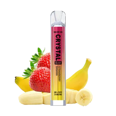 Ske Crystal Bar Strawberry Banana 20mg
