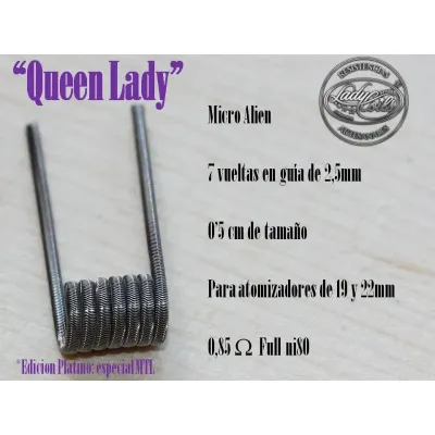 LADY COILS QUEEN LADY 0.85ohm