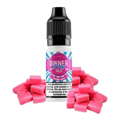 Sales de Nicotina Dinner Lady Bubble Gum 10ml