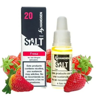 Sales de Nicotina Hangsen Fresa 10ml 20mg