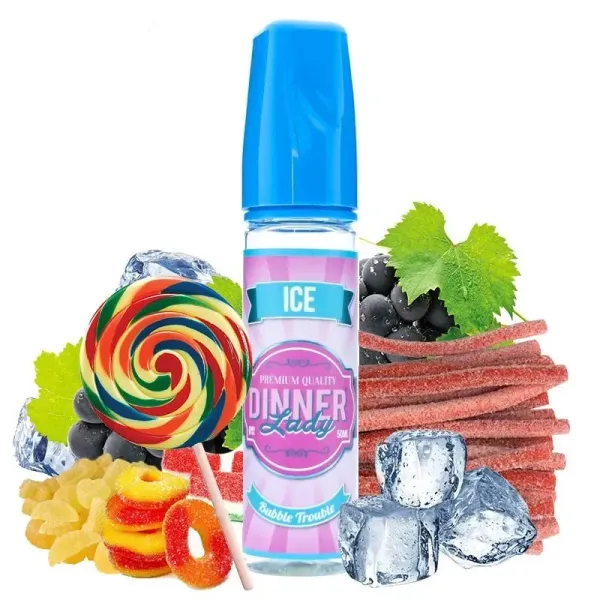 Ice Bubble Trouble 50ml - Dinner Lady