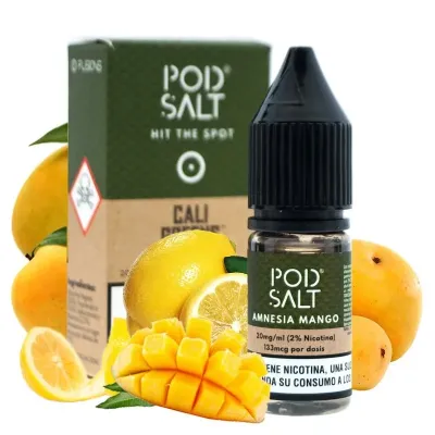 Sales de Nicotina Pod Salt Amnesia Mango 10ml 20mg