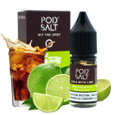Sales de Nicotina Pod Salt Cola With Lime 10ml