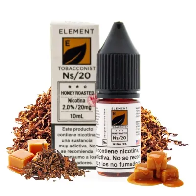 Sales de Nicotina Element NS20 Tobacconist Honey Roasted 10ml