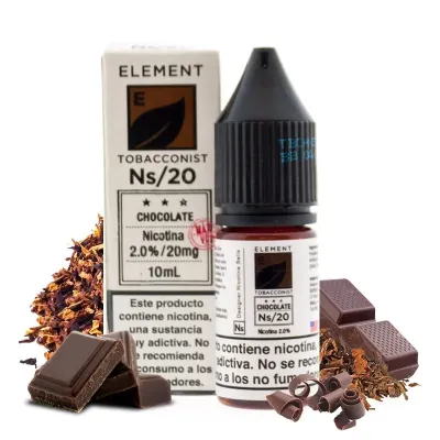 Sales de Nicotina Element NS20 Tobacconist Chocolate 10ml
