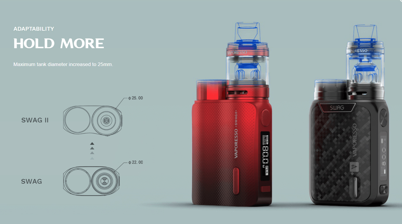 vaporesso-swag-2-comparación-swag