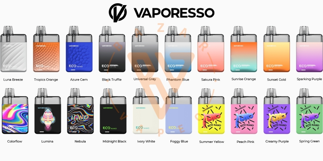 Vaporesso Eco Nano | Una amplia variedad de colores