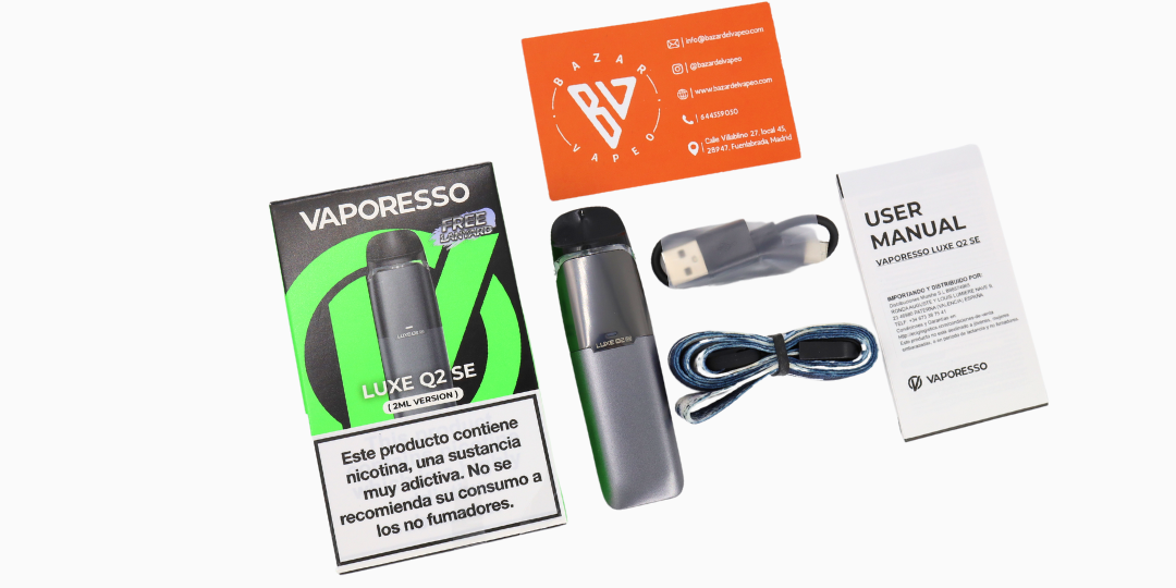 Luxe Q2 SE Pod ! El Kit Vaporesso Completo