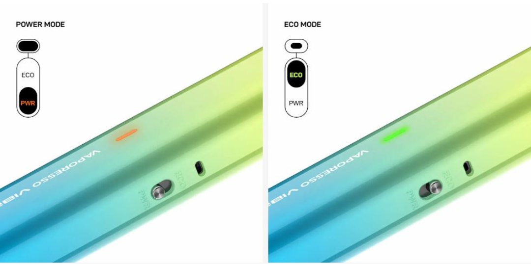 Vaporesso Vibe SE | Modos Eco y PWR
