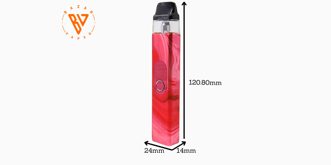 Xros 4 de Vaporesso | Tamaño y medidas